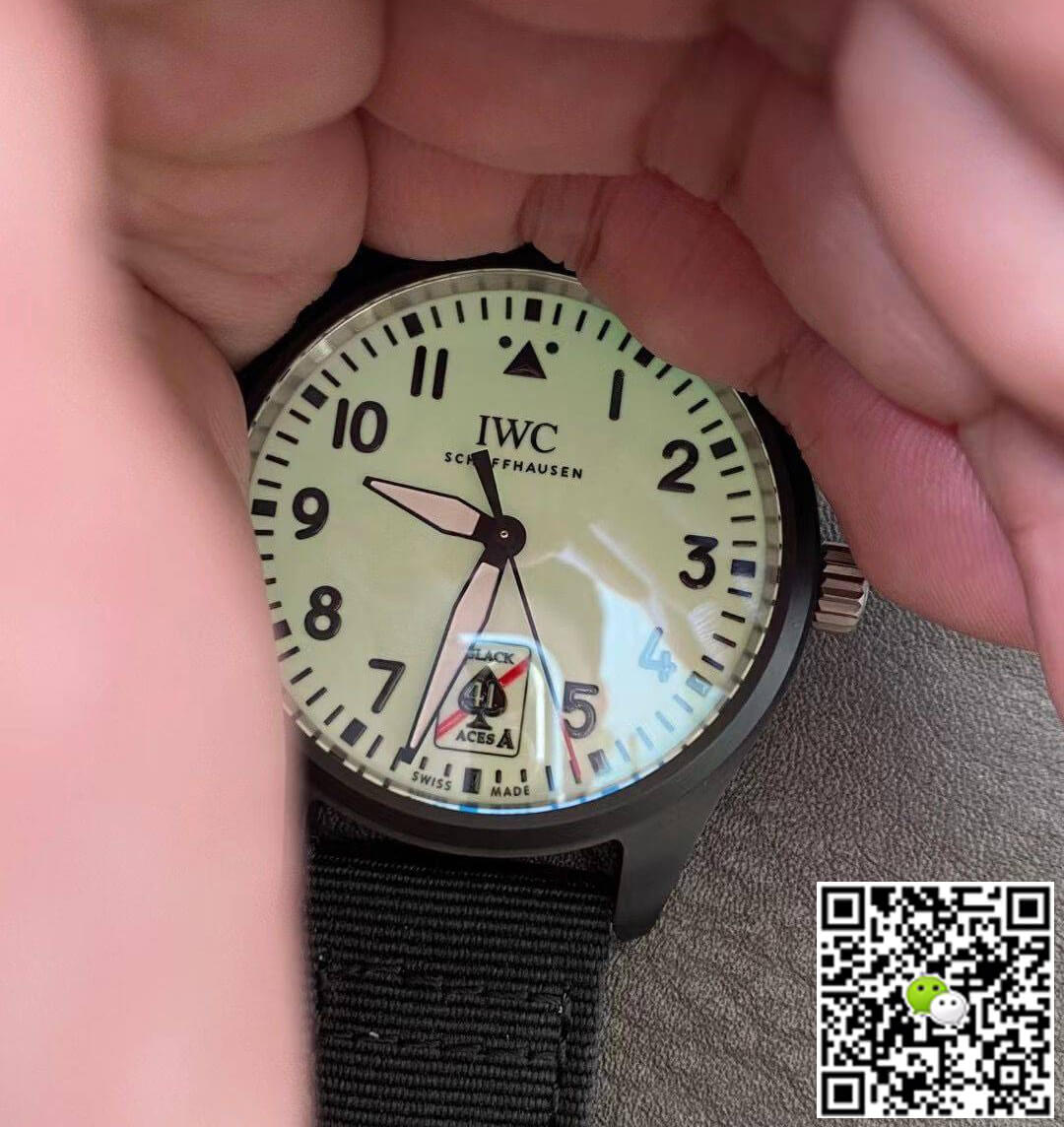 IWC Pilot IW326905 M+ Factory Black Case