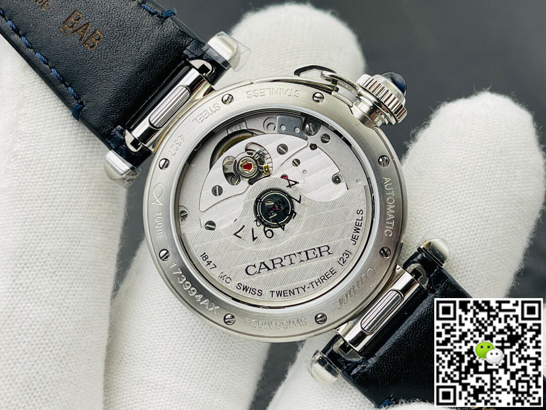 Cartier Pasha WSPA0012 35MM BV Factory Leather Strap