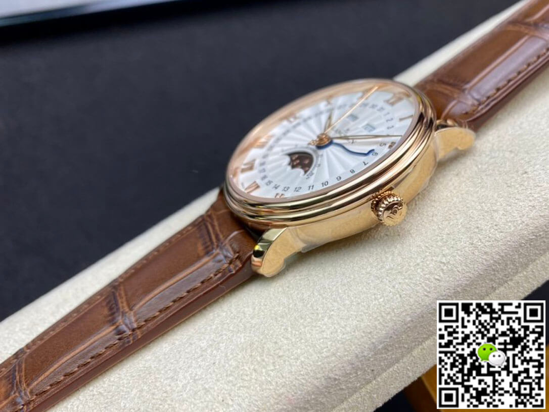 Blancpain Villeret 6654 OM Factory V3 Leather Strap