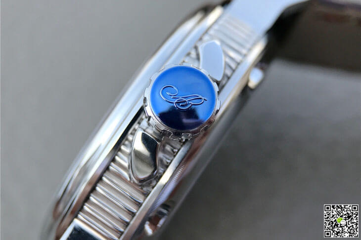 Breguet Marine 5817 Black Dial Cowhide Strap