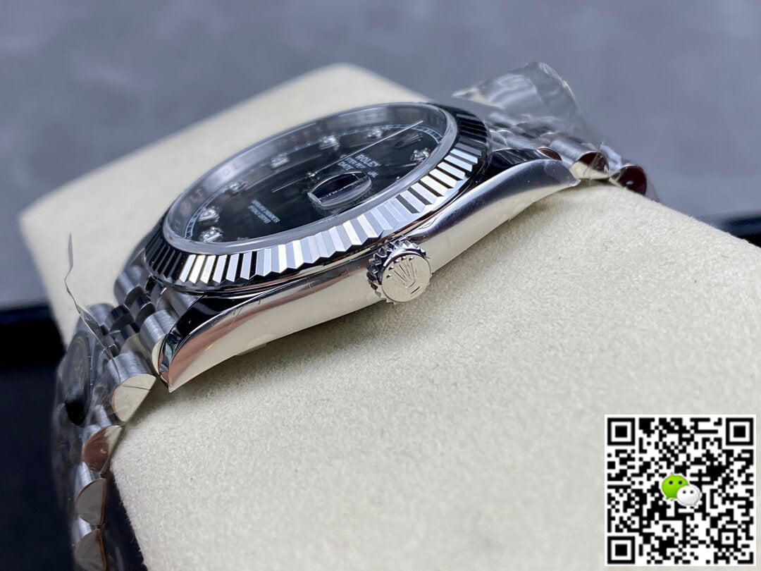 Rolex Datejust M126334-0006 Clean Factory Diamond Gray Dial