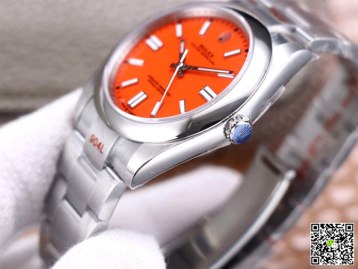 Rolex Oyster Perpetual M124300-0007 41MM EW Factory Coral Red Dial