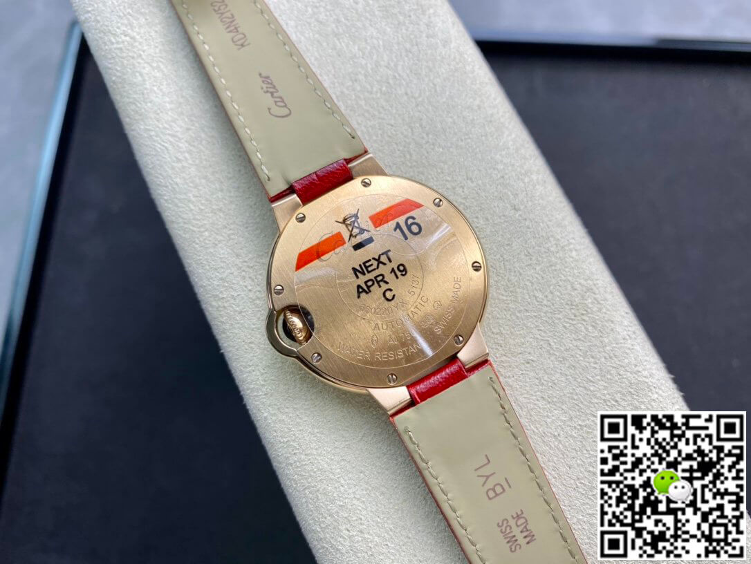 Ballon Bleu De Cartier 33MM WJBB0033 3K Factory Diamond Bezel