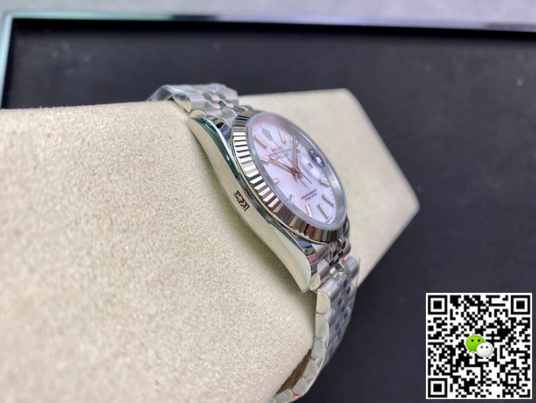 Rolex Datejust 36MM EW Factory Stainless Steel White Dial