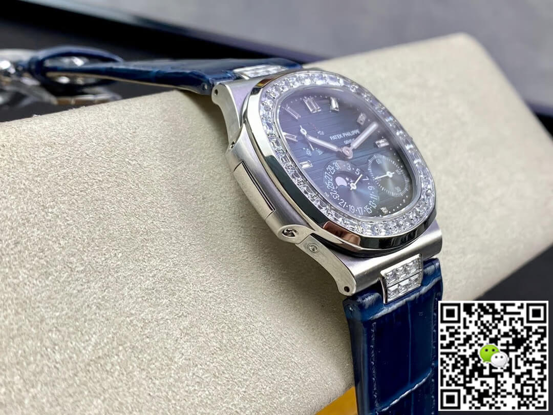 Patek Philippe Nautilus 5724G-001 GR Factory Diamond Bezel