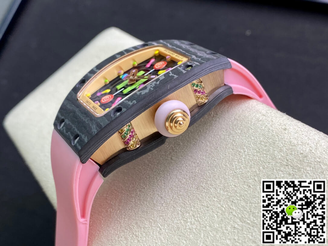 Richard Mille RM-07 Bon Bon RM Factory Carbon Fiber Case