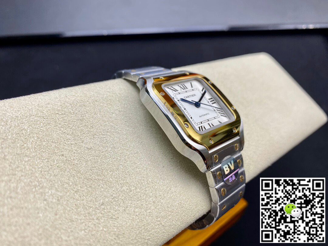Cartier De Santos W2SA0016 35MM BV Factory White Dial