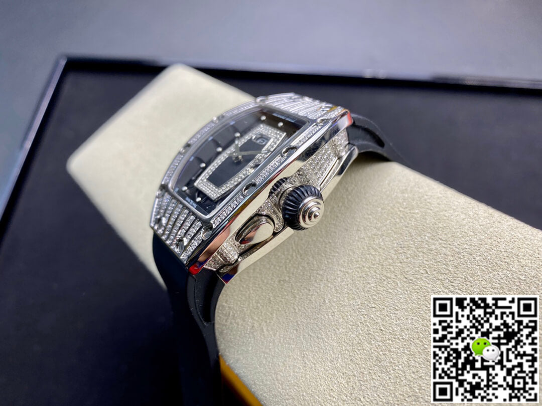 Richard Mille RM07-01 RM Factory Black Rubber Strap