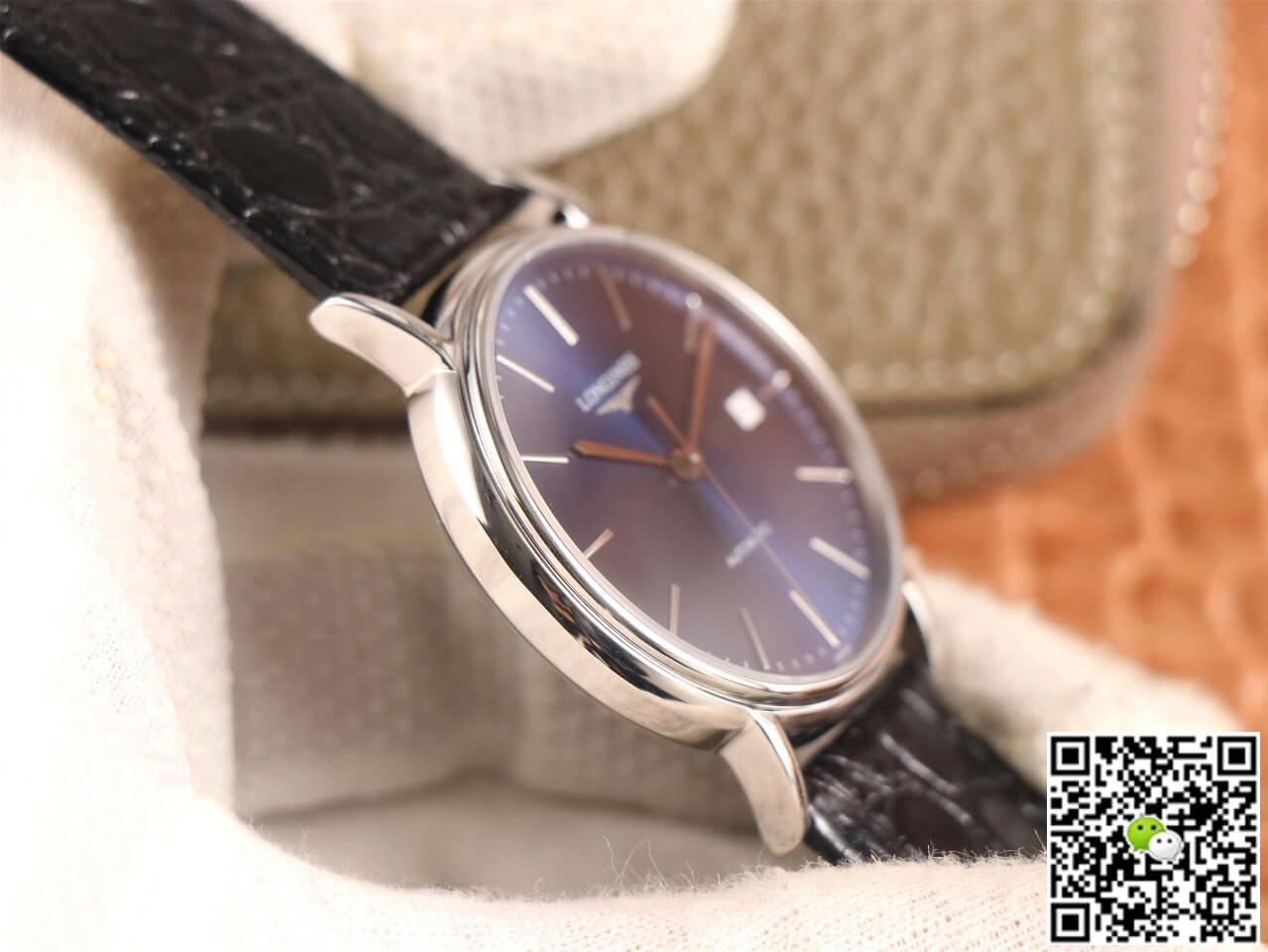 Longines Presence L4.921.4.92.2 KY Factory Blue Dial