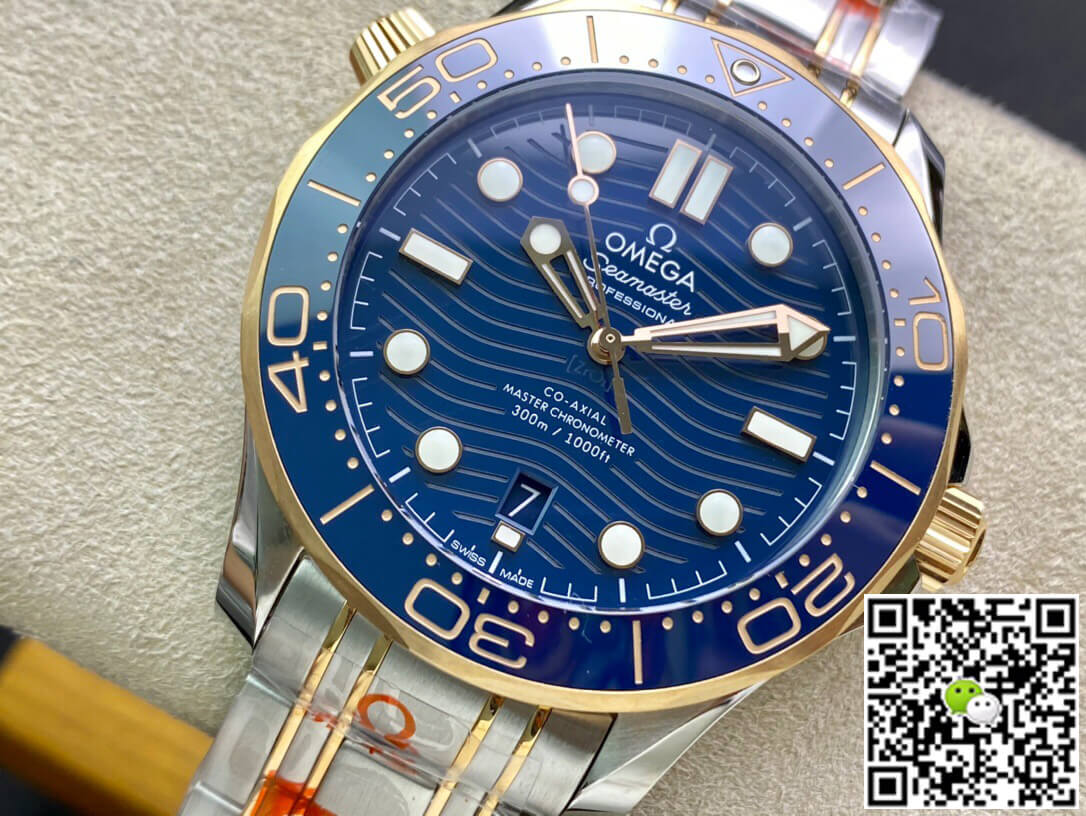 Omega Seamaster Diver 300M 210.20.42.20.03.001 OR Factory Blue Dial
