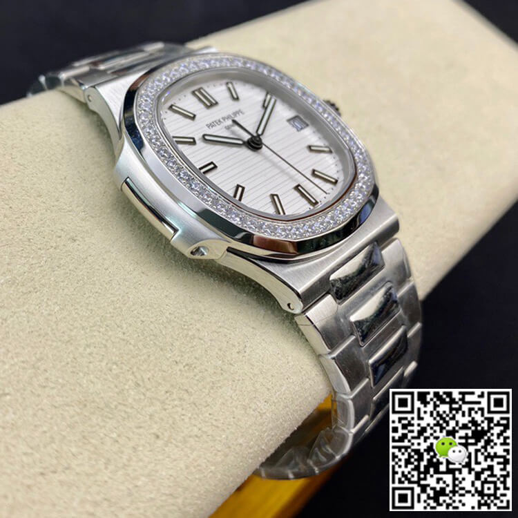 Patek Philippe Nautilus 5713/1G-010 PPF Factory V4 White Dial