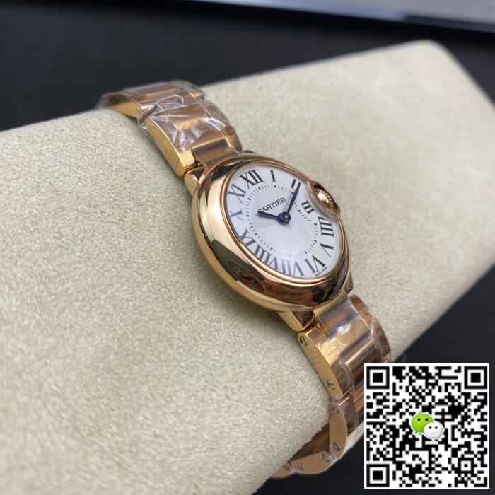 Ballon Bleu De Cartier 28MM WGBB0007 V6 Factory Rose Gold