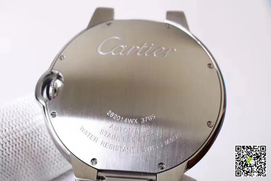 Ballon Bleu De Cartier W69012Z4 V6 Factory Silver Dial
