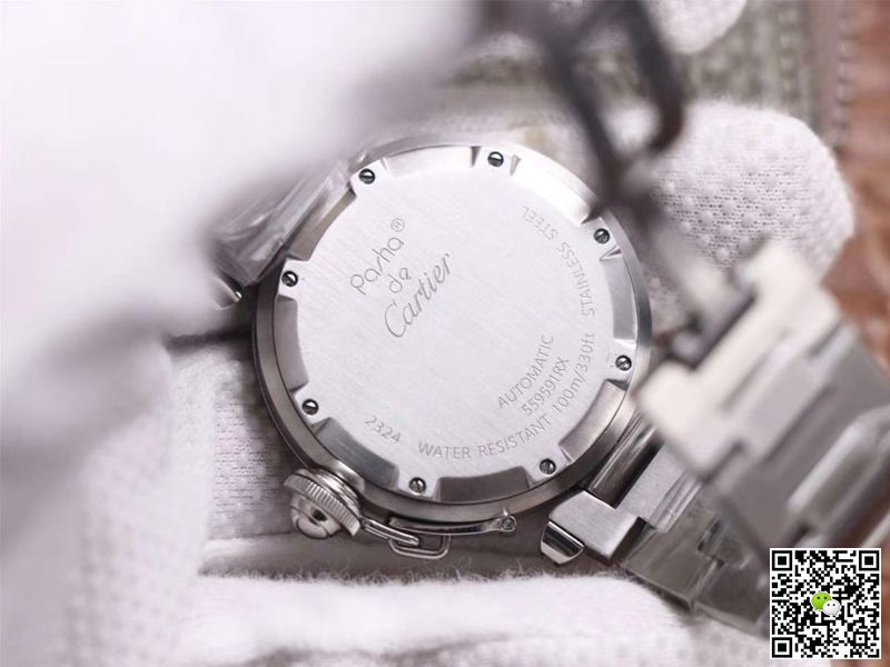 Cartier Pasha W31074M7 V9 Factory White Dial