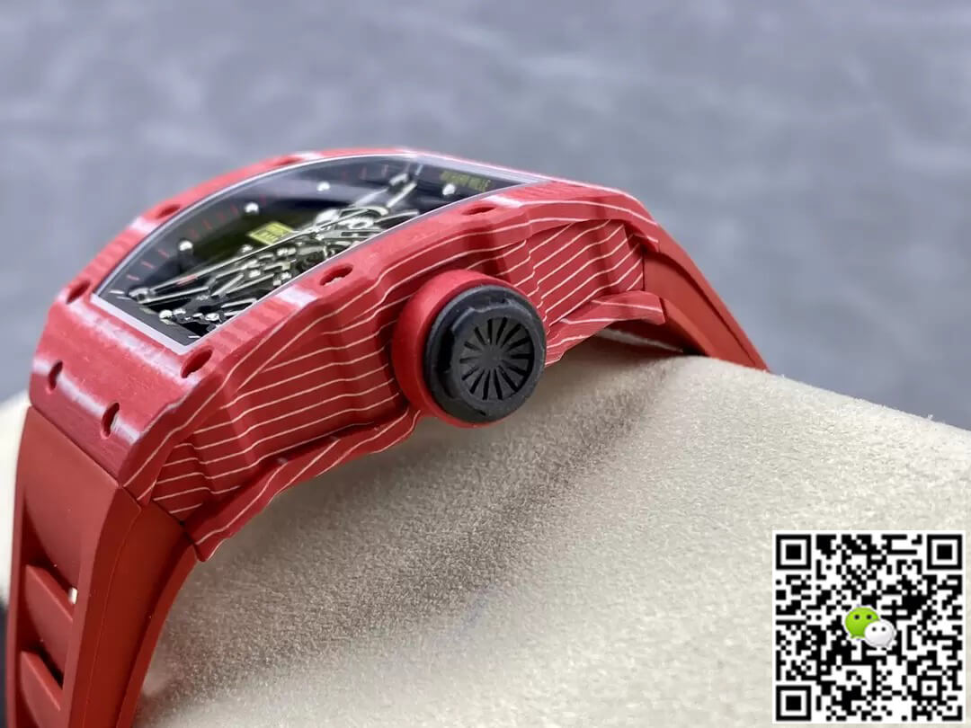 Richard Mille RM35-02 T+ Factory Red Carbon Fiber Skeleton Dial