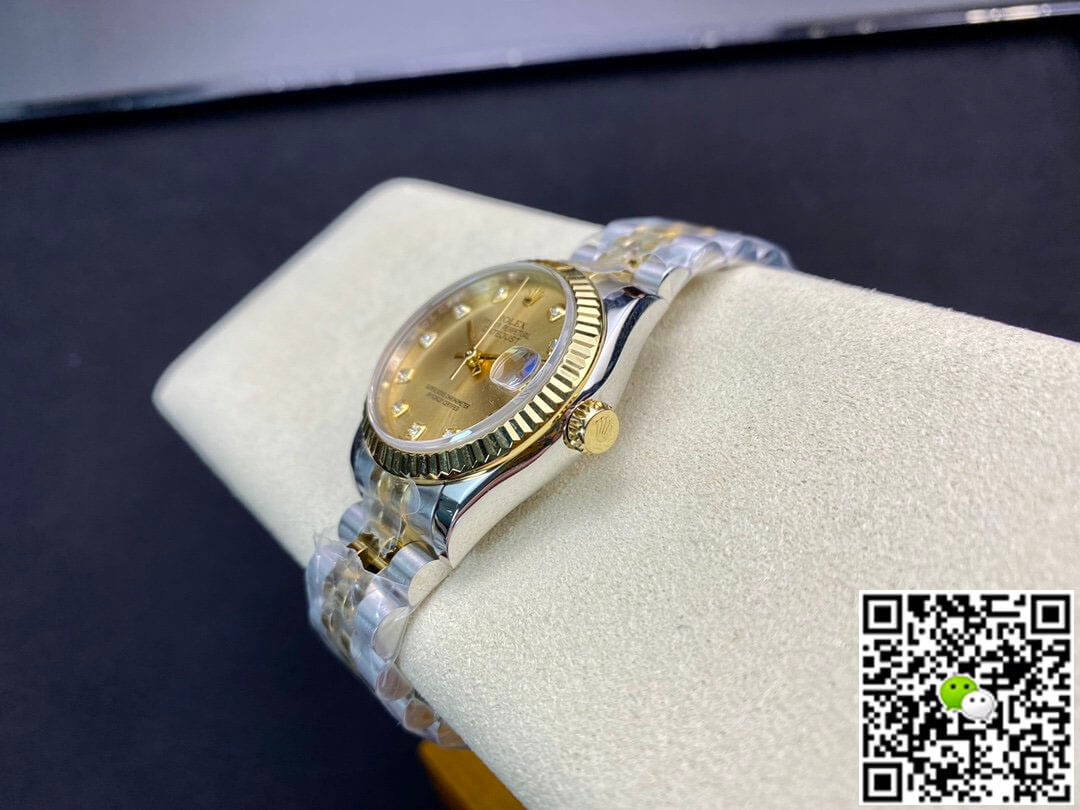Rolex Datejust M278273-0026 31MM EW Factory Yellow Gold