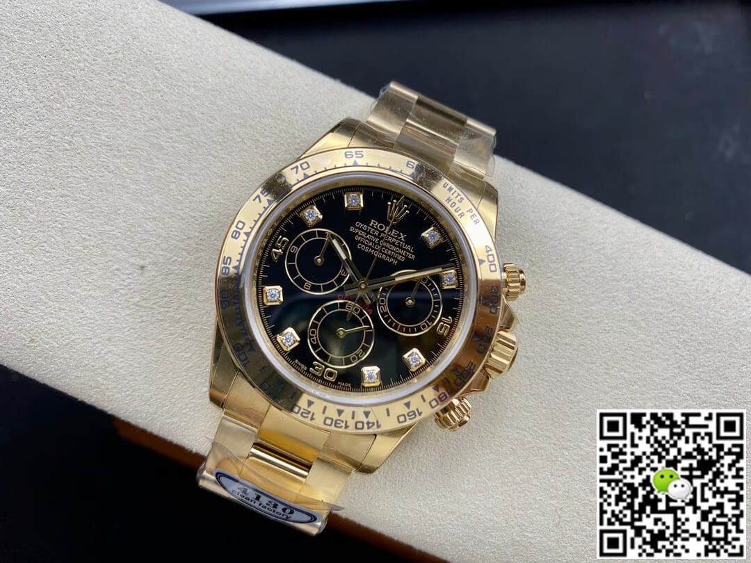 Rolex Cosmograph Daytona M116508-0008 Clean Factory Diamond-set Dial