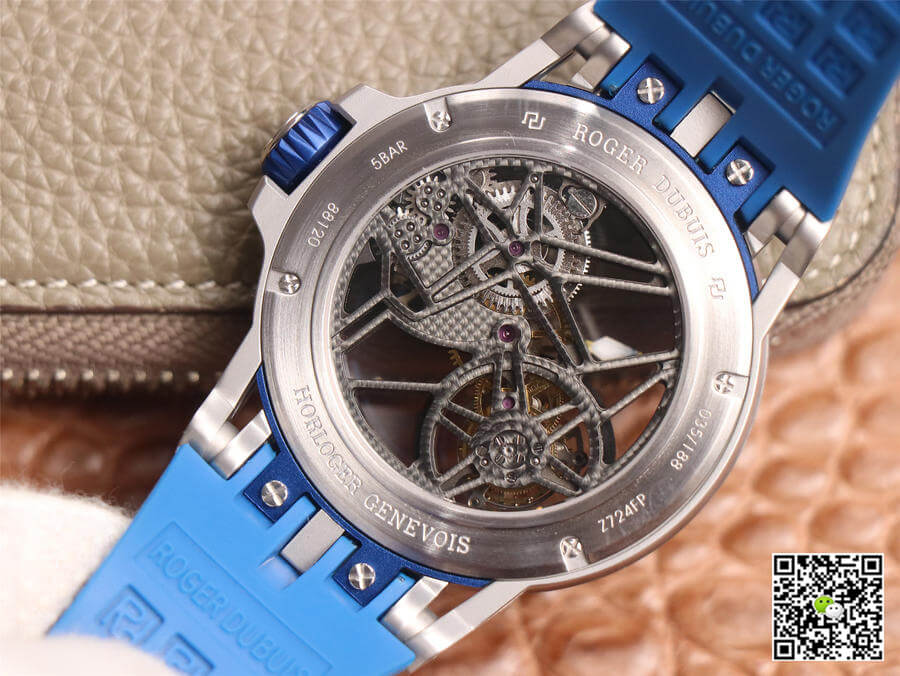 Roger Dubuis Excalibur Spidr RDDBEX0479 JB Factory Tourbillon Skeleton Dial