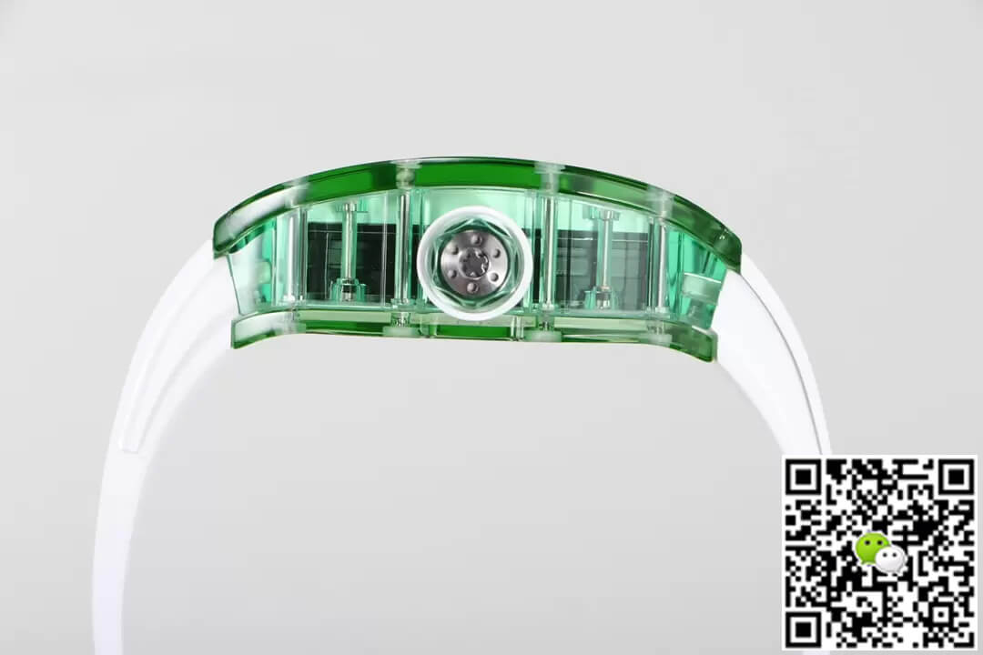 Richard Mille RM055 RM Factory Green Transparent Case