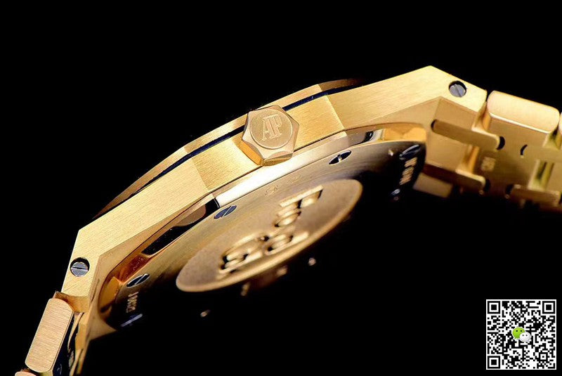Audemars Piguet Royal Oak Quartz 67651BA.ZZ.1261BA.01 JF Factory Yellow Gold Diamond