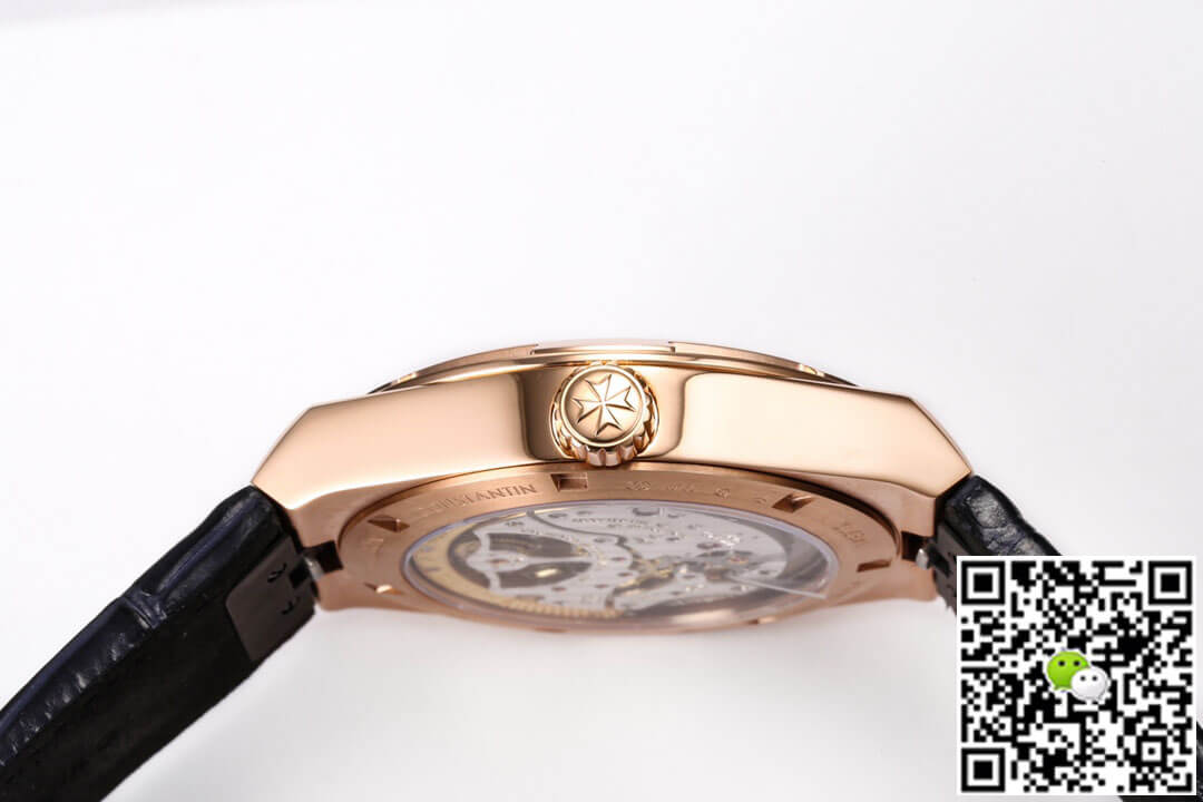 Vacheron Constantin Overseas Tourbillon 6000V/110R-B733 BBR Factory Blue Leather Strap
