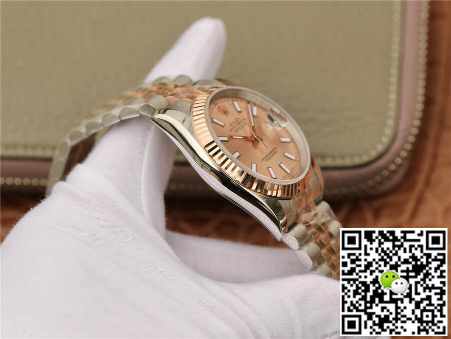 Rolex Datejust 116231 36MM GM Factory Rose Gold Pink Dial