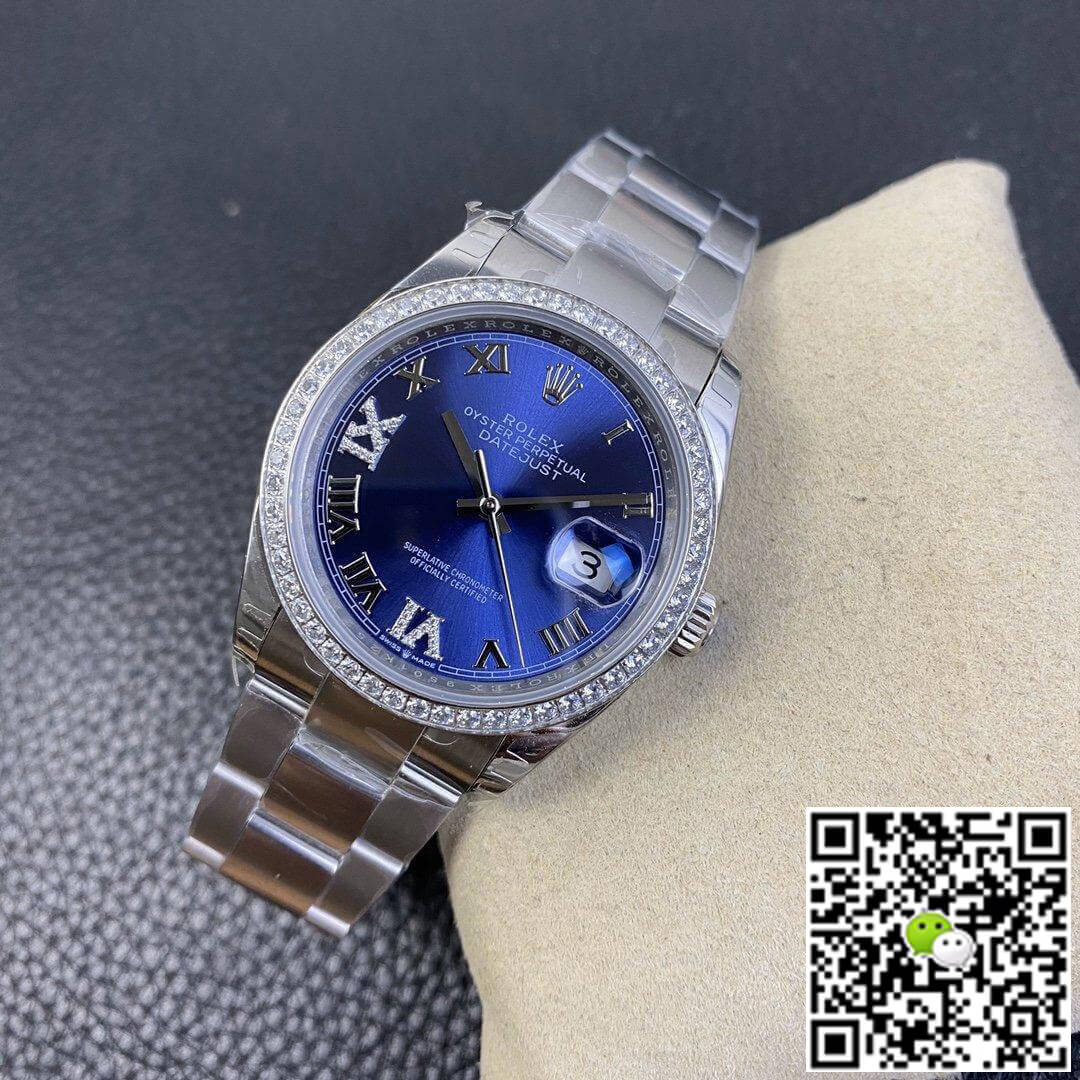 Rolex Datejust M126284RBR EW Factory Diamond Bezel