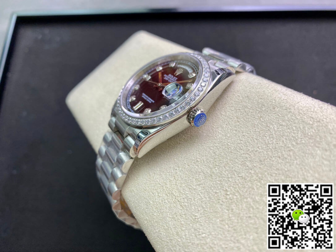 Rolex Day Date 118346 36MM EW Factory Diamond-set Bezel