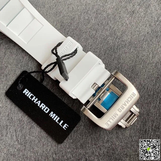Richard Mille RM055 KV Factory White Ceramic Skeleton Dial