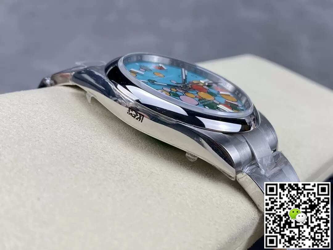 Rolex Oyster Perpetual M124300-0008 41MM EW Factory Turquoise Blue Dial