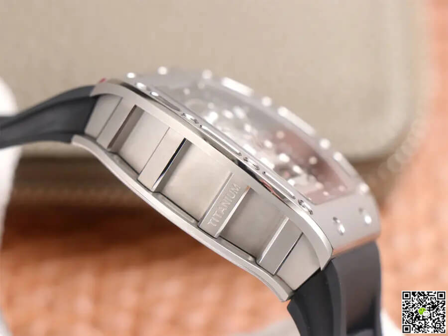 Richard Mille RM52-01 Tourbillon JB Factory Titanium Alloy Skull Dial