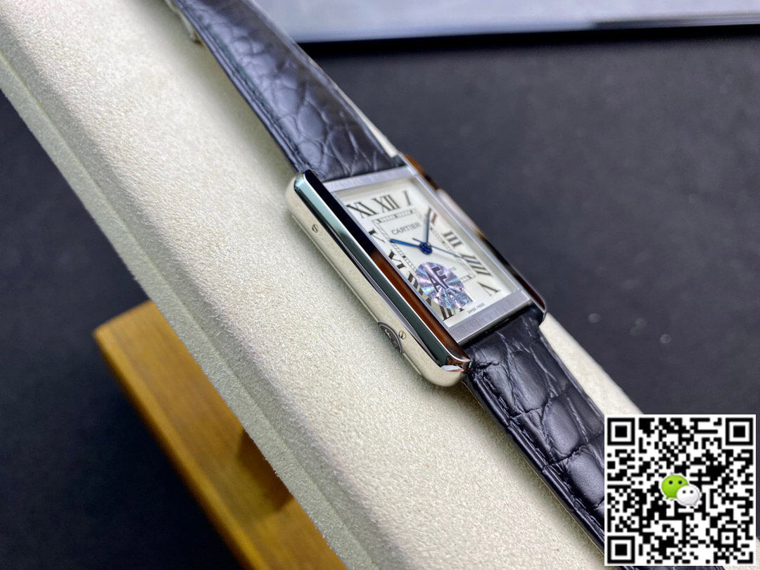 Cartier Tank W5200027 AF Factory Stainless Steel Case
