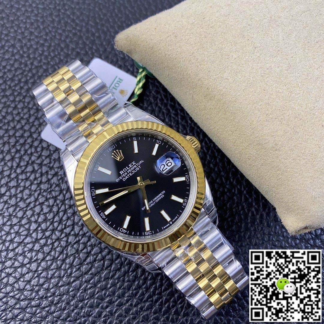 Rolex Datejust M126333-0014 VS Factory Black Dial
