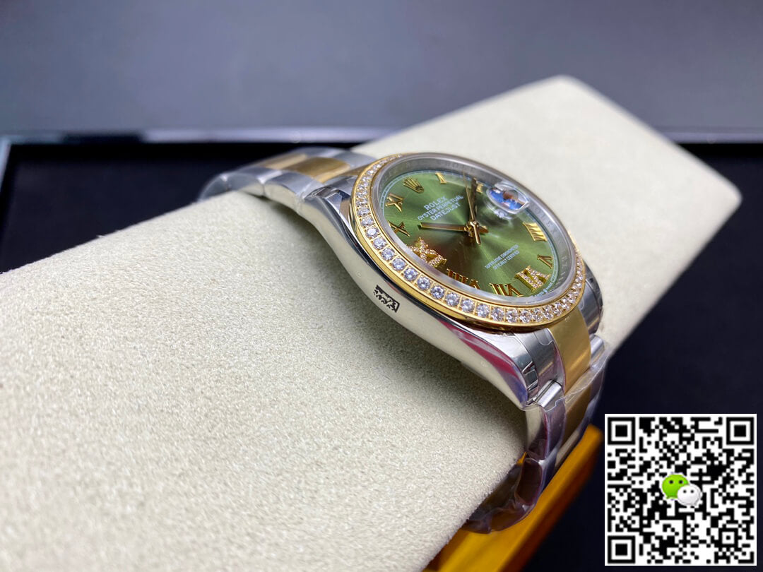 Rolex Datejust M126283RBR-0012 EW Factory Diamond-set Bezel