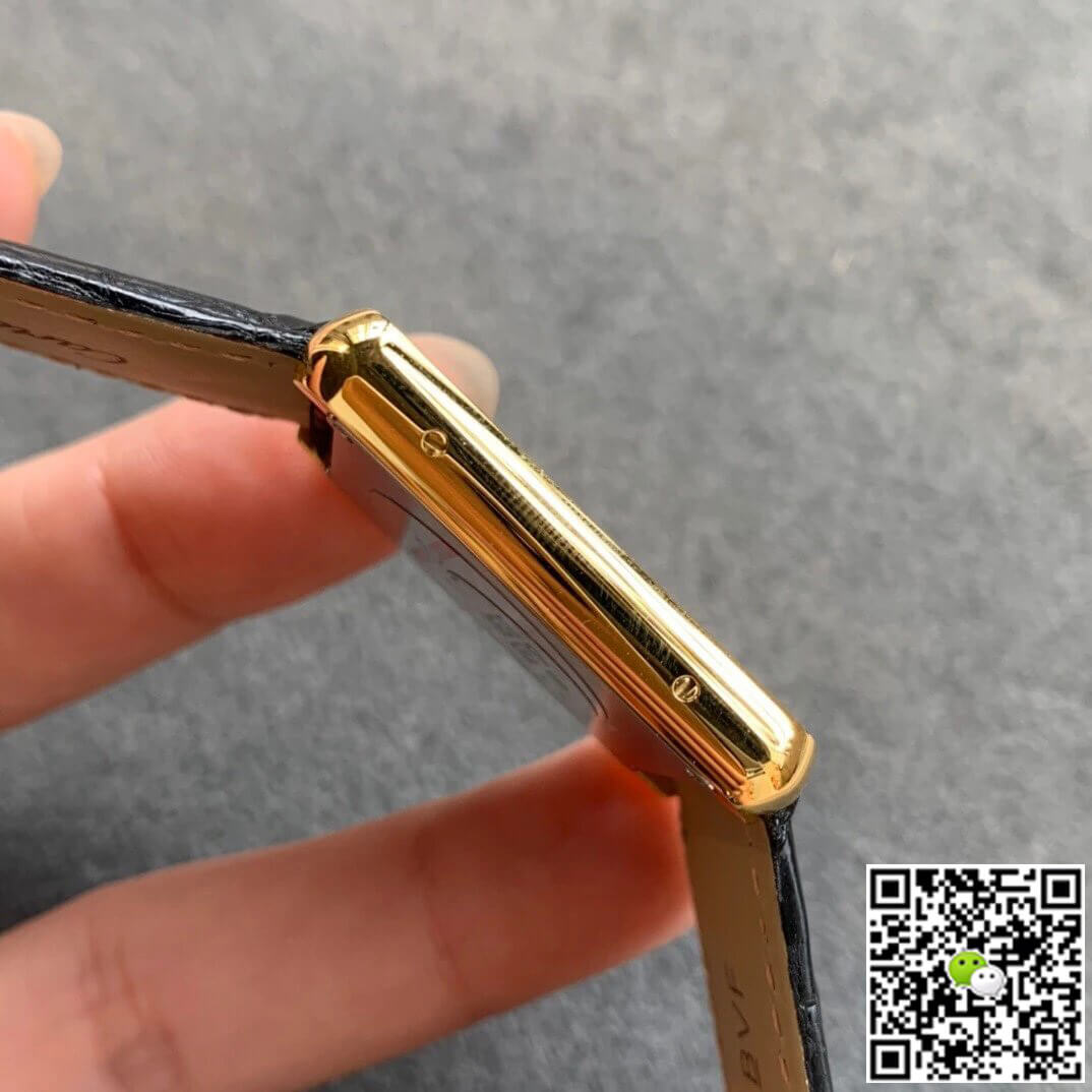 Cartier Tank K11 Factory V2 Yellow Gold White Dial