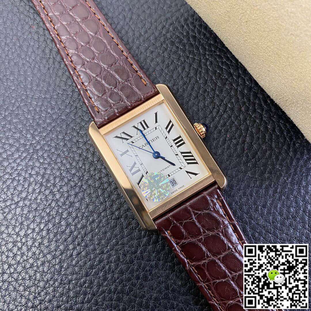 Cartier Tank W5200026 AF Factory White Dial