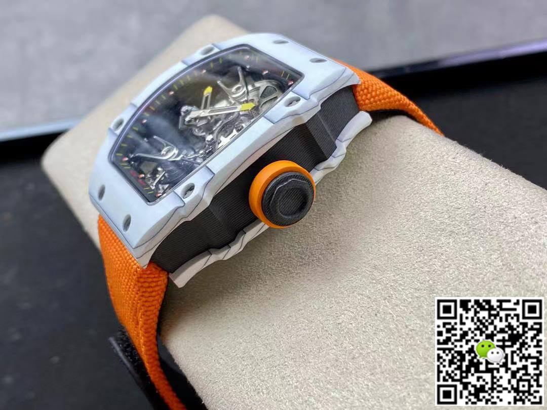 Richard Mille RM27-02 RM Factory Skeleton Tourbillon Orange Strap