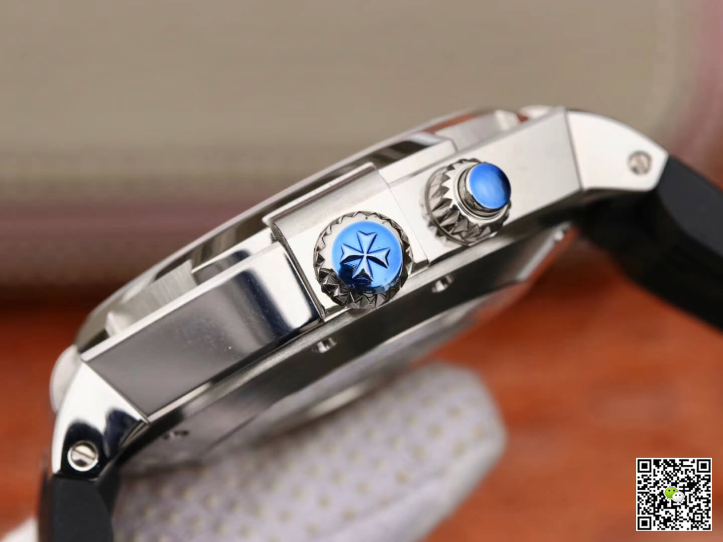 Vacheron Constantin Overseas 47450/B01A-9226 TWA Factory Rubber Strap
