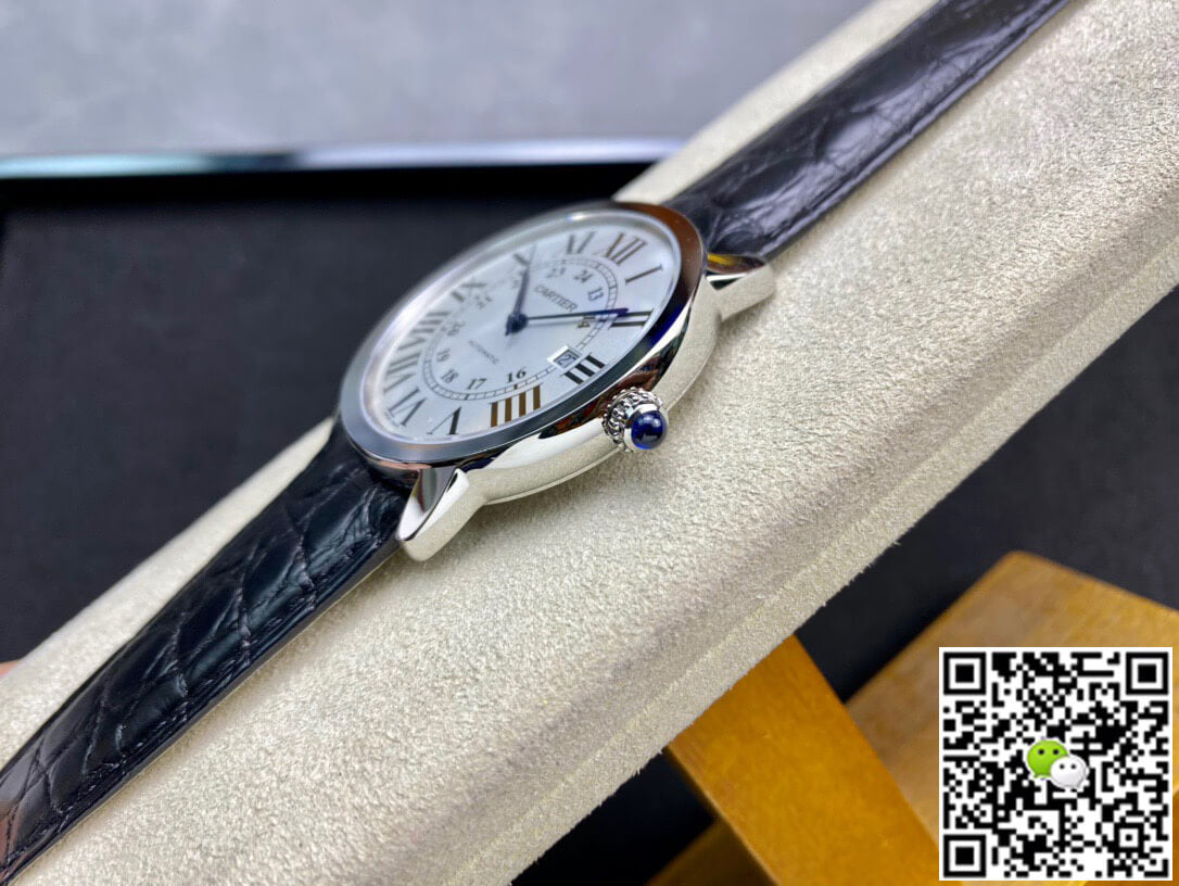 RONDE DE CARTIER W6701010 AF Factory Leather Strap