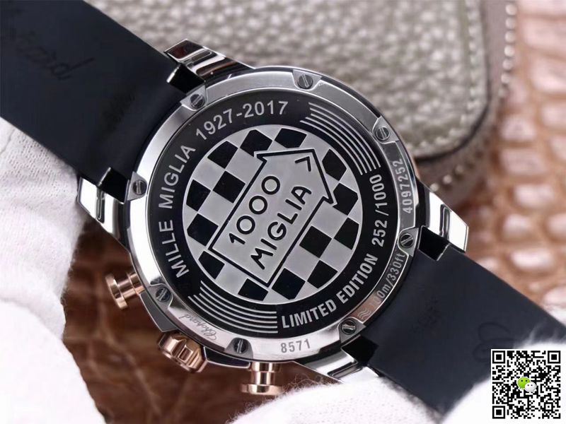 Chopard Classic Racing Mille Miglia GTS Chronograph 168571-6001 V7 Factory White Dial