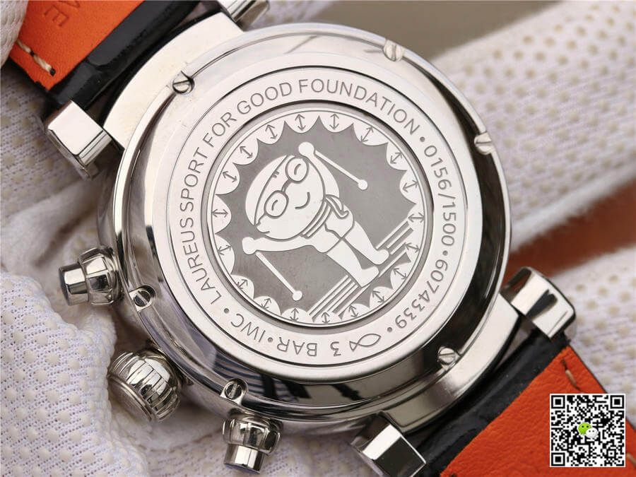 IWC Da Vinci Laureus Sport For Good Foundation YL Factory White Dial