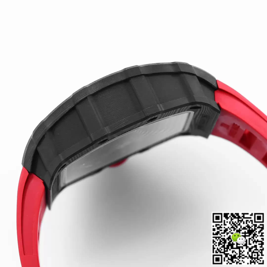 Richard Mille RM35-02 BBR Factory Red Rubber Strap