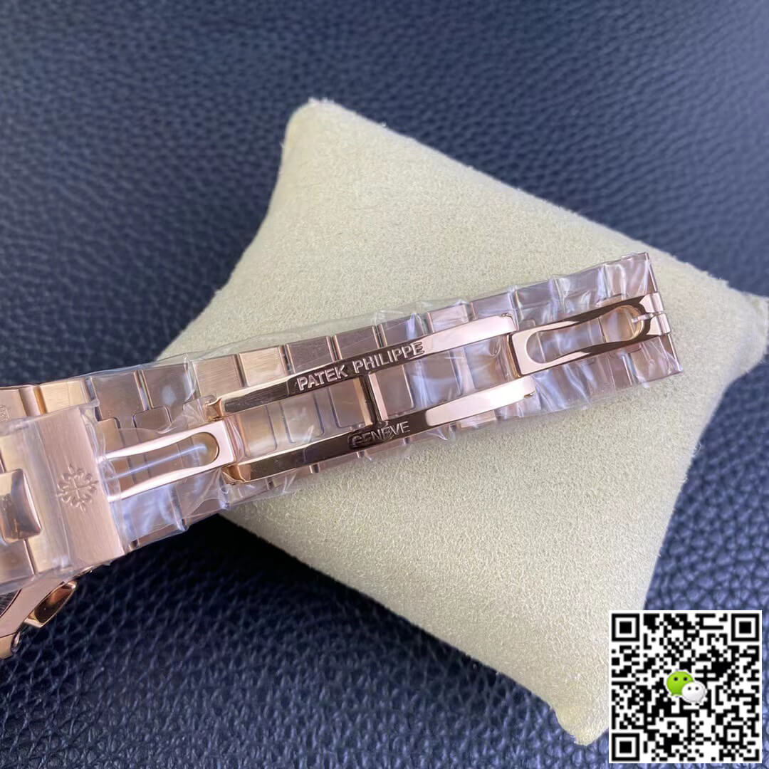 Patek Philippe Nautilus 5980/1R-001 3K Factory V2 Rose Gold