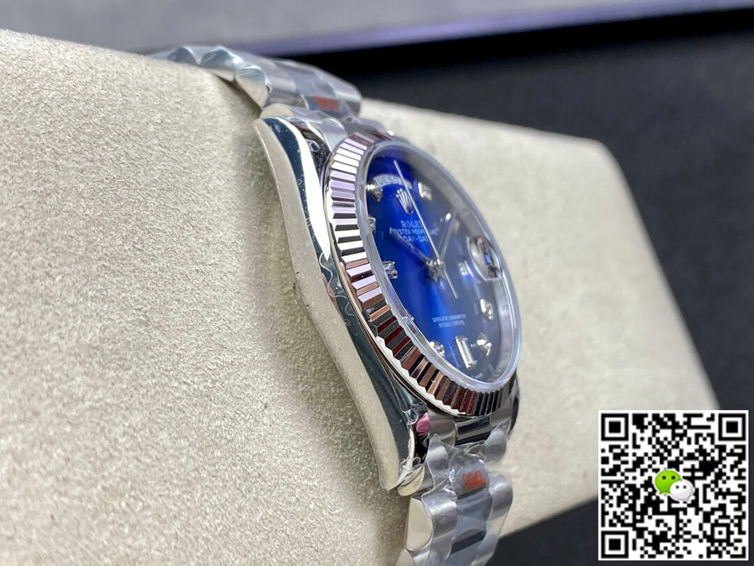 Rolex Day Date M128239-0023 36MM GM Factory Blue Dial