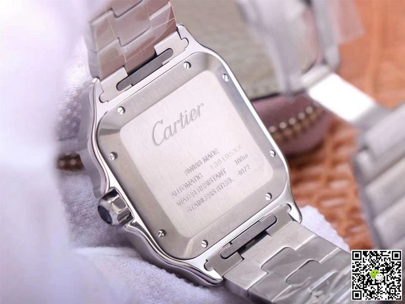 Cartier Santos de Large WSSA0037 V6 Factory Gray Dial