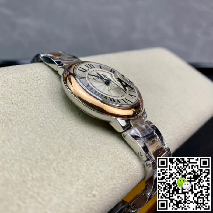 Ballon Bleu De Cartier W2BB0023 33MM V6 Factory Silver Dial