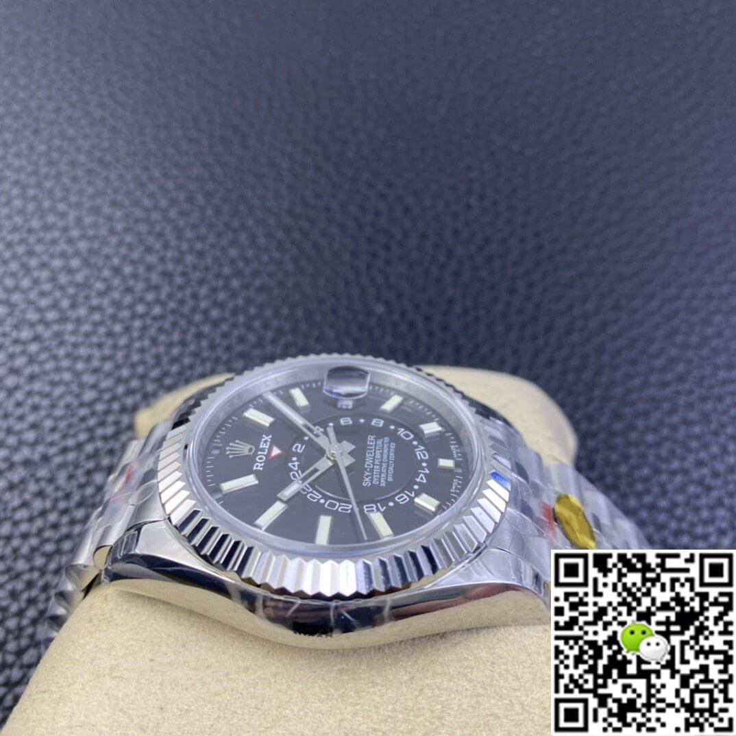 Rolex Sky Dweller M326934-0006 Noob Factory Black Dial