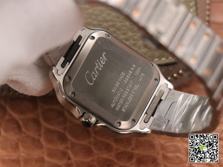 Cartier De Santos W2SA0007 BV Factory White Dial