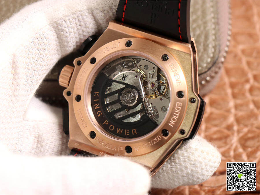 Hublot King Power 703.ZM.1123.NR.FMO10 V6 Factory Rose Gold
