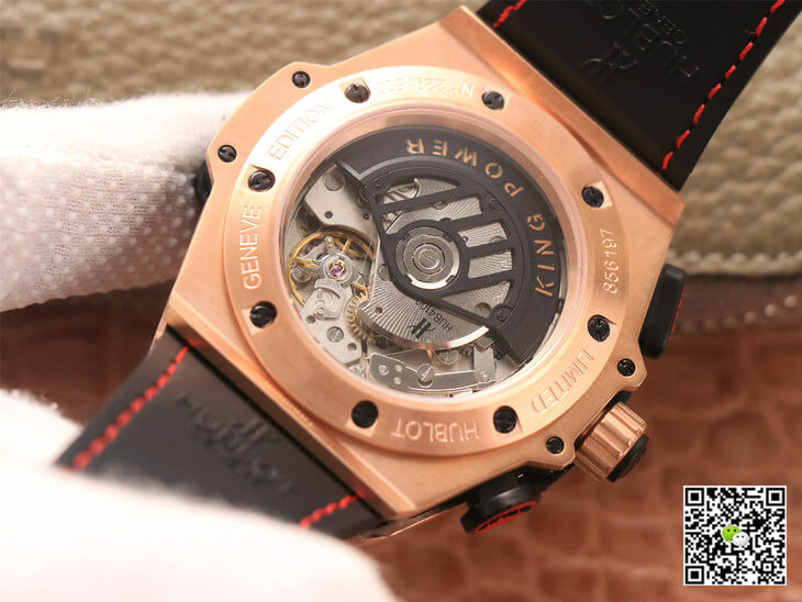 Hublot King Power Ferrari F1 V6 Factory Black Dial Rose Gold